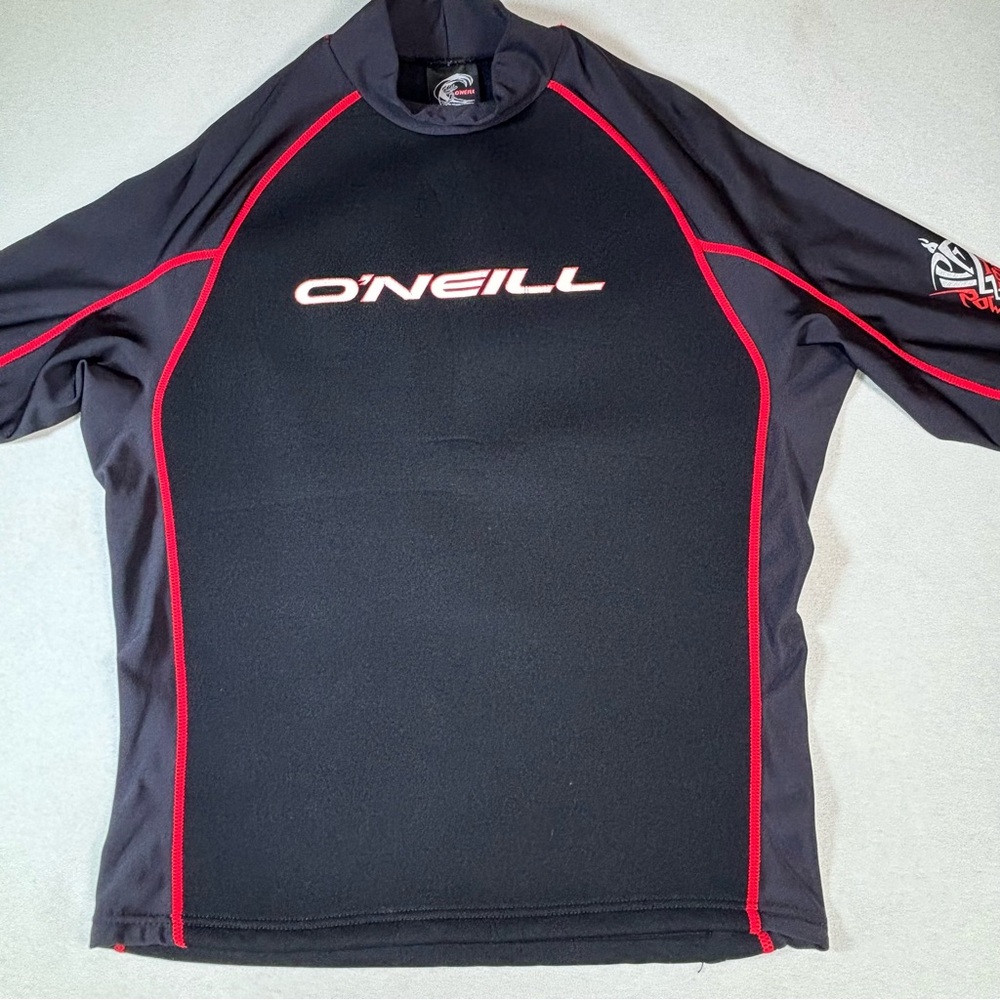 O'Neill Men's Black Rash Guard